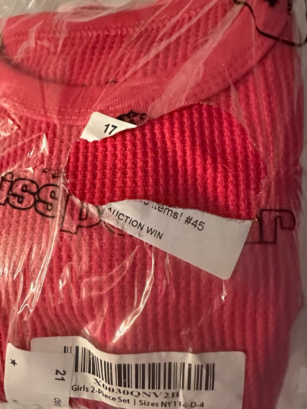 Girls Pink Rib Knit Sweater - Soft Everyday Sweatshirt